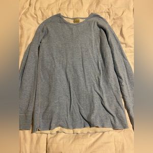 L.L. Bean long sleeve blue shirt , Men’s size medium